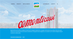 Desktop Screenshot of cementirossi.it